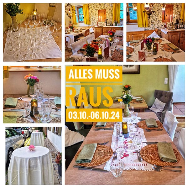 Alles muss raus
